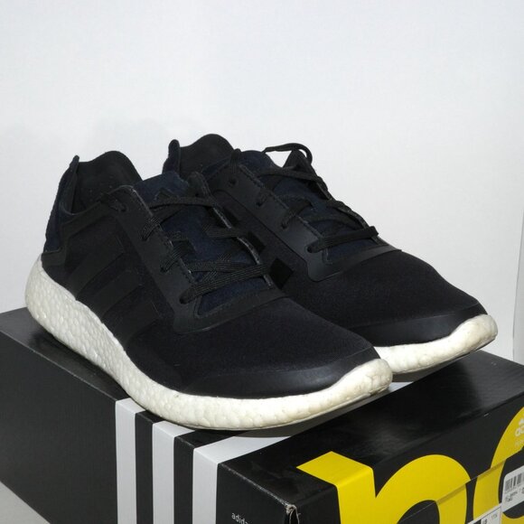 2014 Adidas Pureboost M Black White M20483 Kanye West Yeezy Mens US 11.5 - Picture 5 of 13